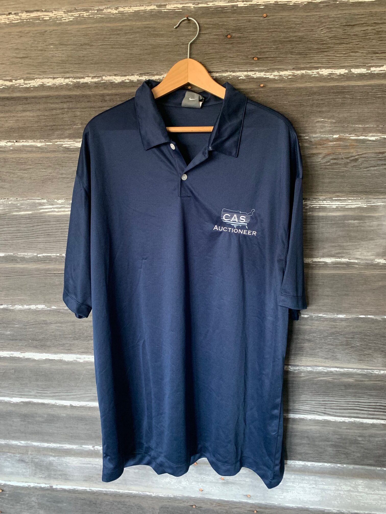 Mens navy polo - Continental Auctioneers School